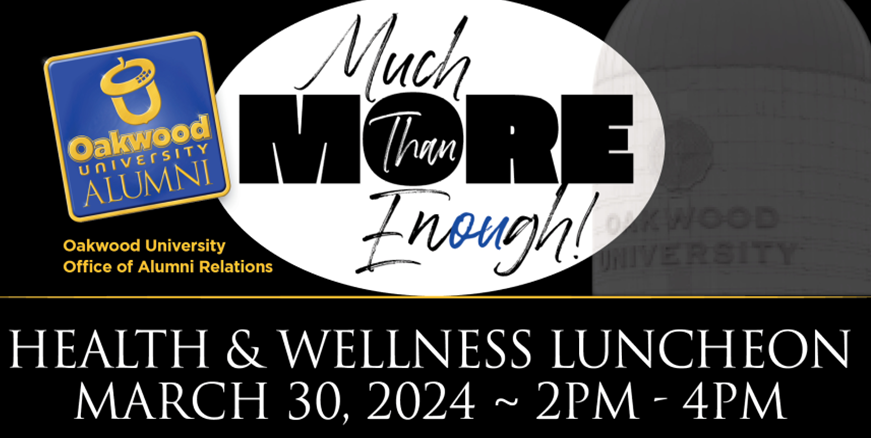 Alumni Homecoming 2024 Health Wellness Luncheon Flyer EDITED