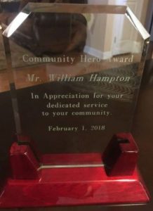 Hamption OU Community Hero Award