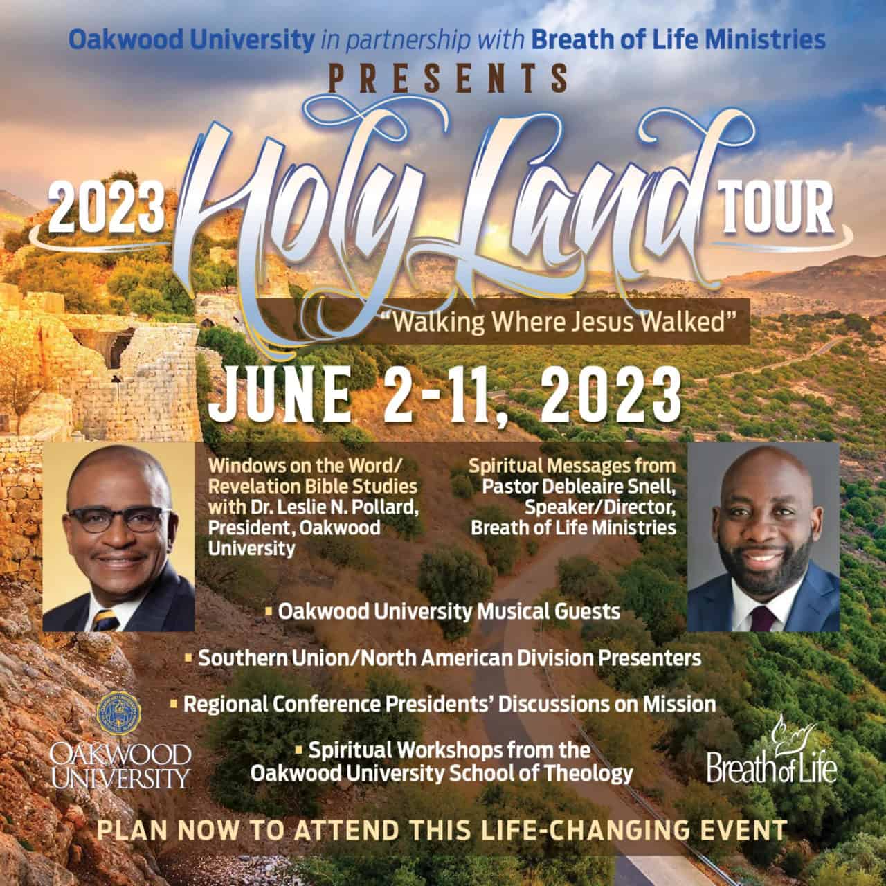 2023 Holy Land Tour Oakwood University