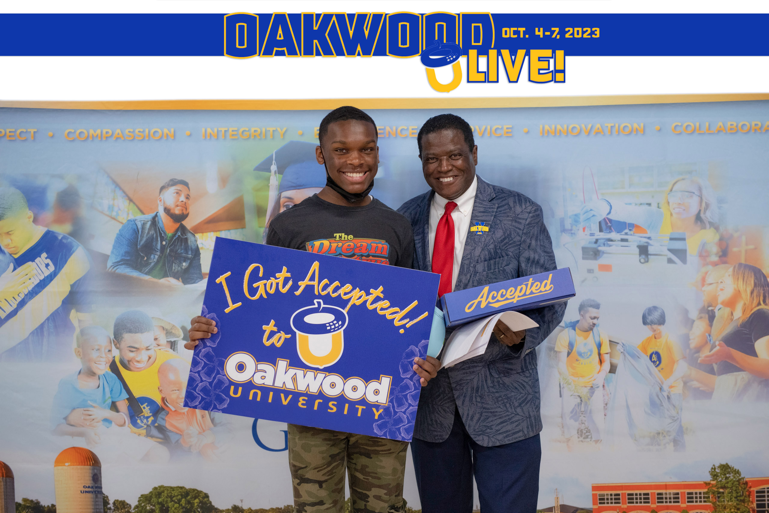Register for Oakwood LIVE! 2023