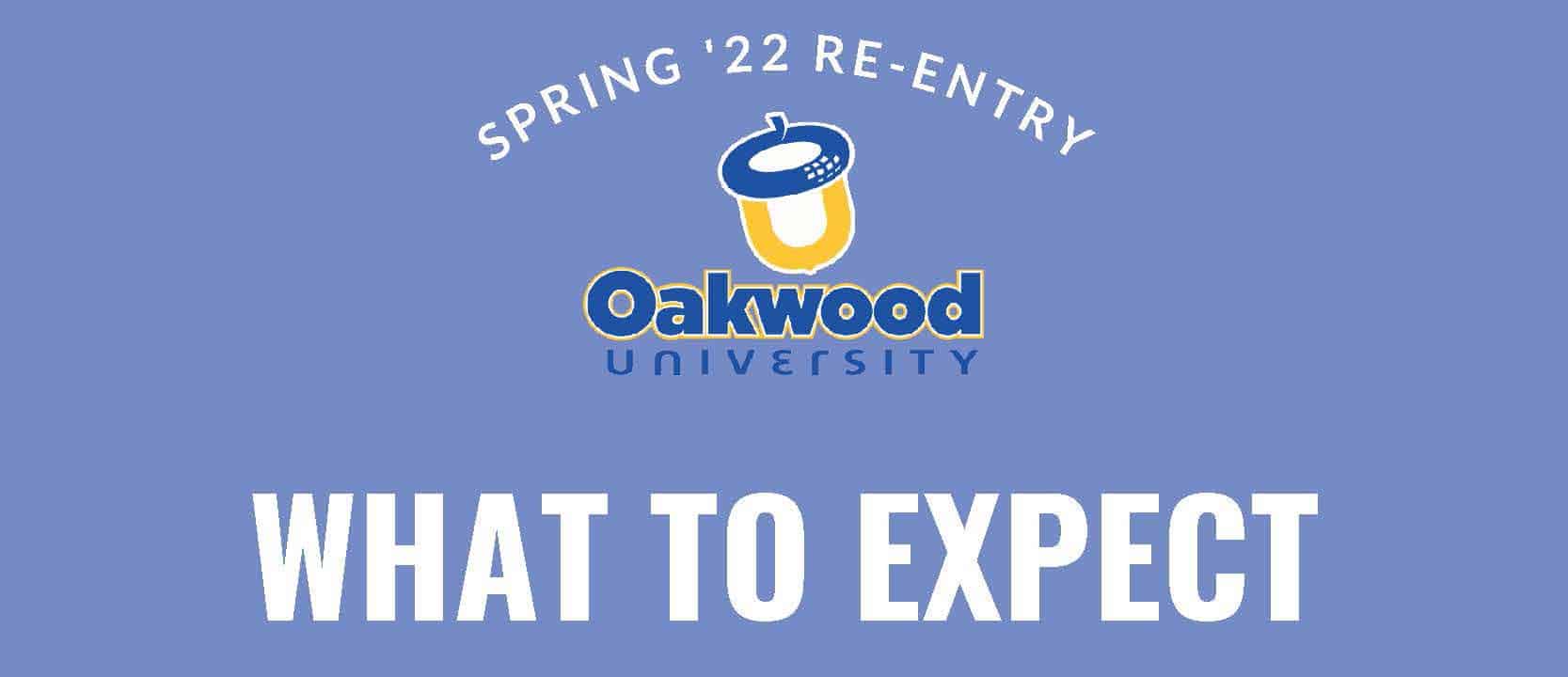 Spring '22 ReEntry Oakwood University